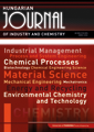					View Vol 44, No 2 (2016): Hungarian Journal of Industry and Chemistry
				